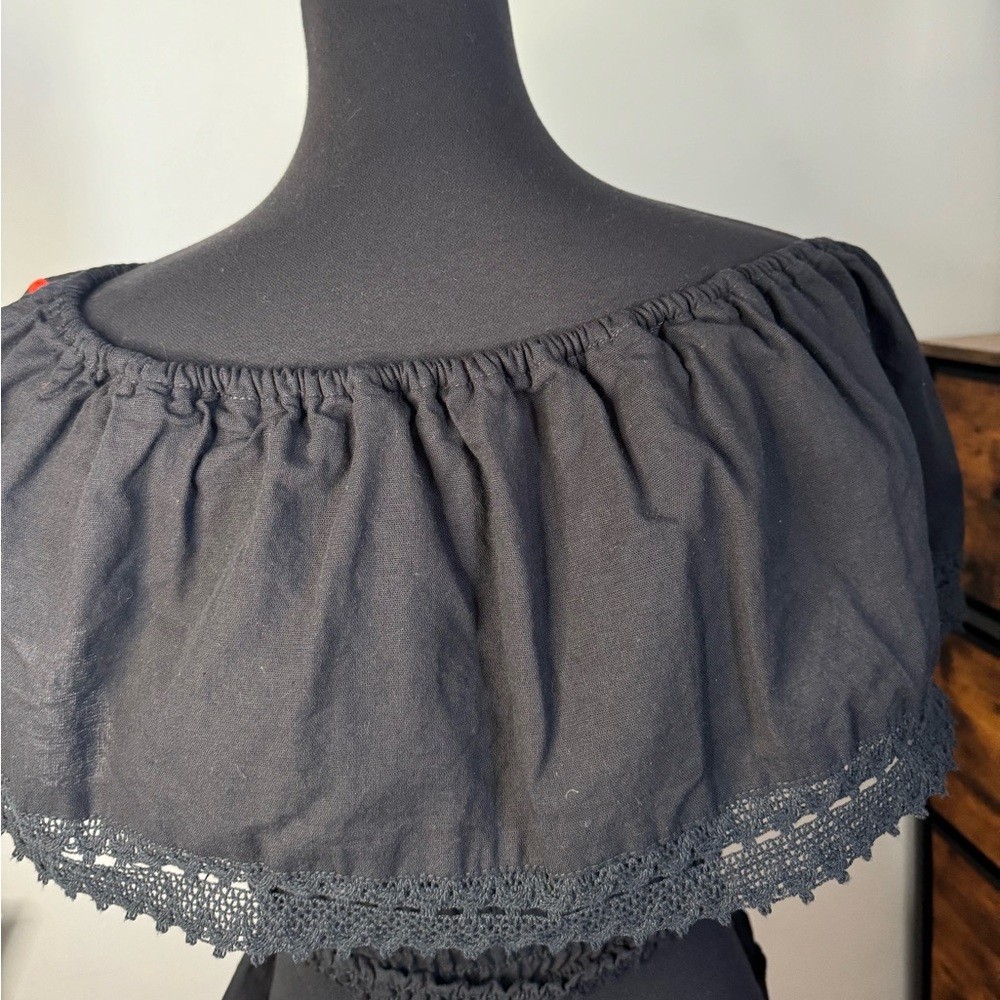 Two Piece Traditional Pattern Pants Set - image 5